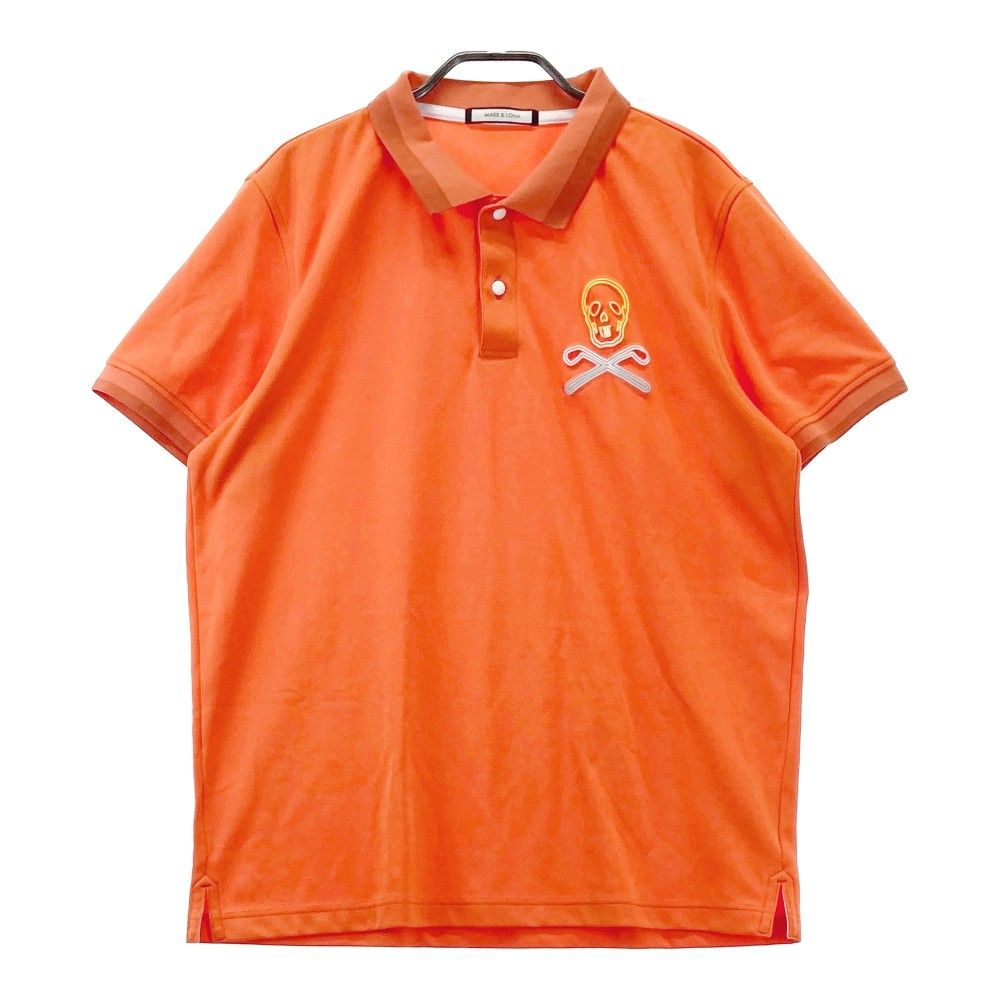 サイズ 50 MARK-LONA マークアンドロナ 半袖ポロシャツ オレンジ系 240101340802 ゴルフウェア メンズ ストスト
