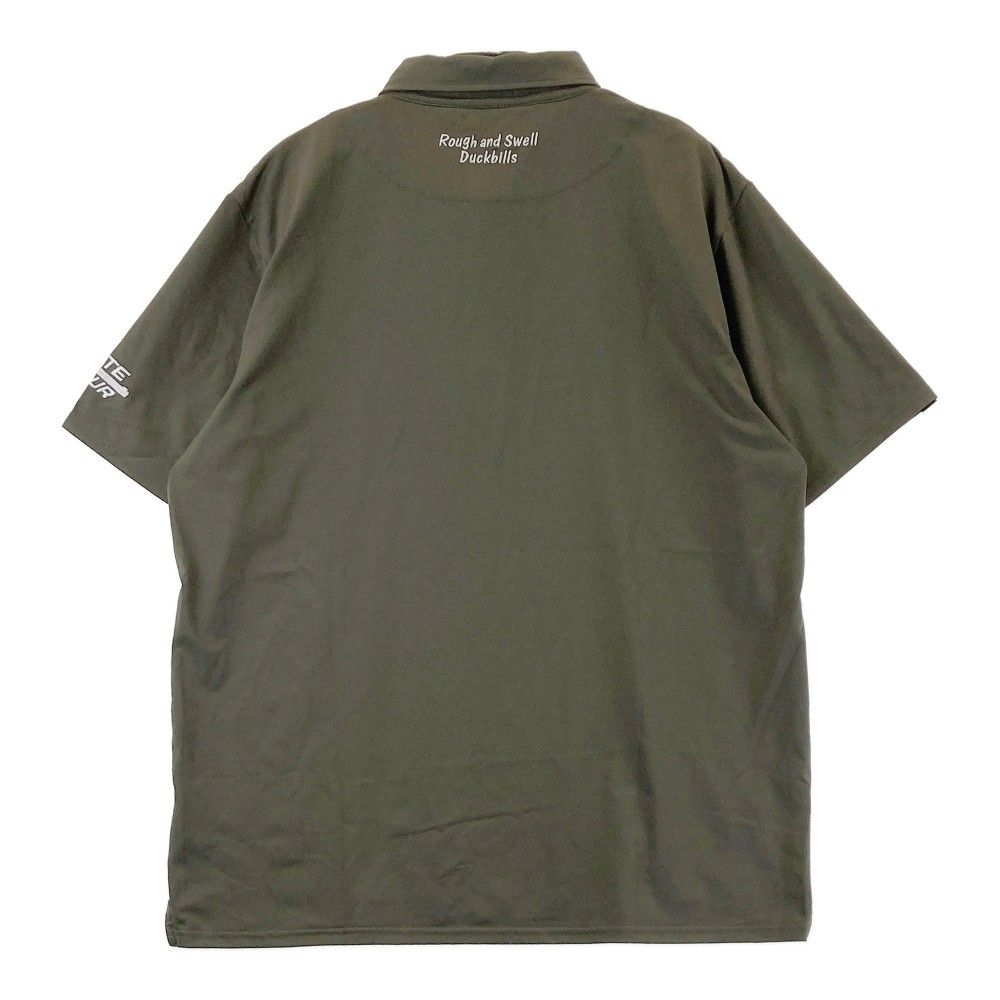 rough&swell ラフアンドスウェル ポロシャツ サイズM カーキ サイズ：XL ROUGH&SWELL ラフアンドスウェル 2024年モデル 半袖