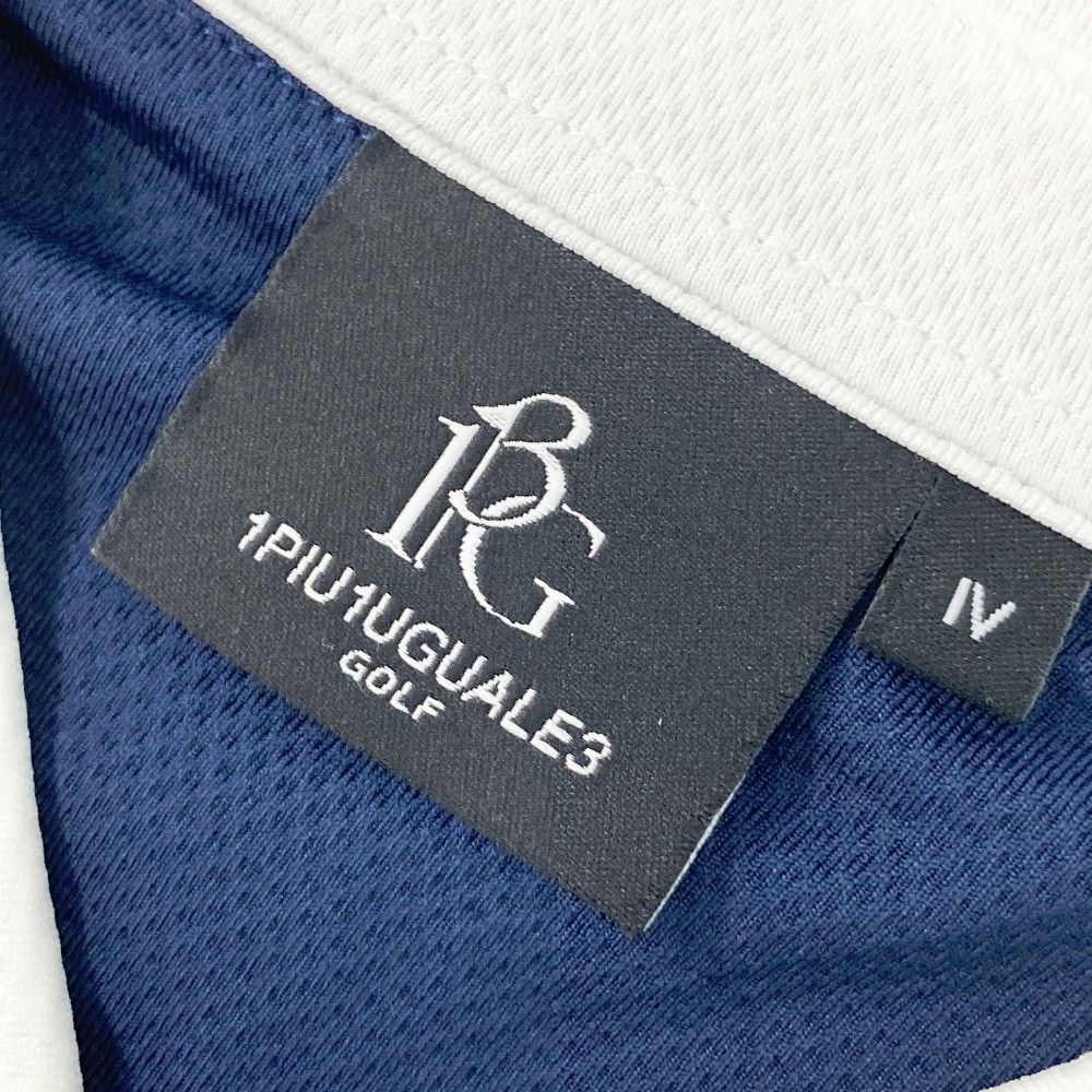 サイズ 4 1PIU1UGUALE3 GOLF GDT009 半袖ポロシャツ ネイビー系 240101367611 ゴルフウェア メンズ ストスト LLC-HASEGAWATOSO_COM
