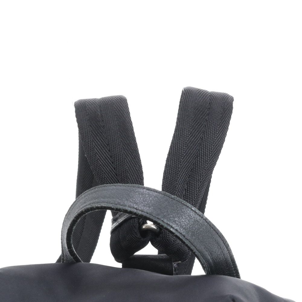 プラダ テスート ナイロン 三角ロゴ レザー リュックサック リュック バックパック ブラック 黒 レディース EEE CW3-9