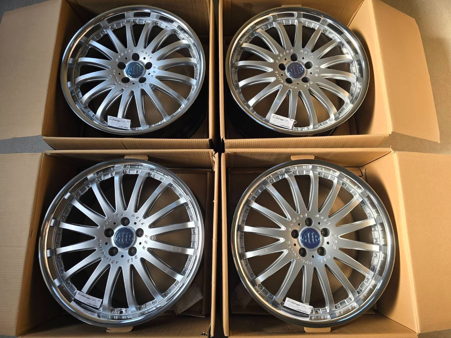 アウトレット品 Rolfhartge ロルフハルトゲ F 16 RSF Brilliant Edition 9 0 x 21 18 5 120 ｘ4本 レクサス LS 500 50系