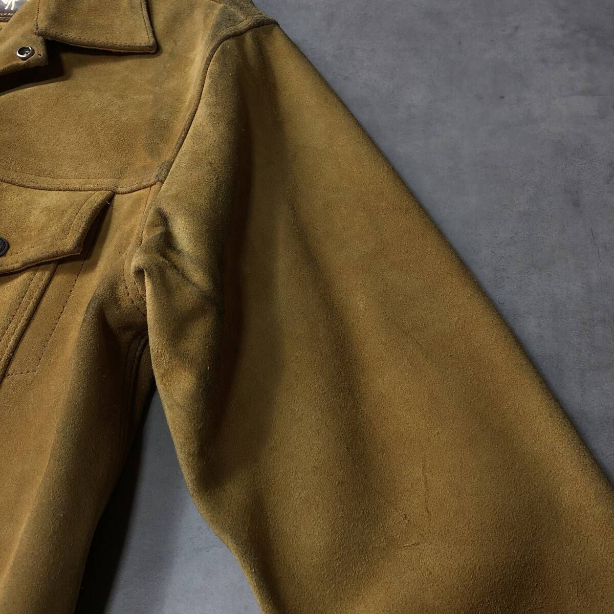 スエードトラッカージャケット