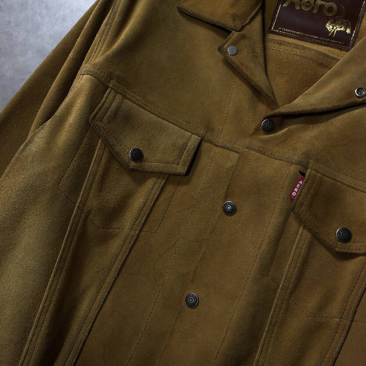 スエードトラッカージャケット