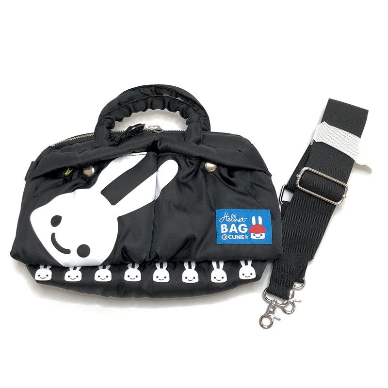 品 CUNE キューン ミニチュアヘルメットバッグ ショルダーバッグ ハンドバッグ 鞄 188-251105-rs-03-fur