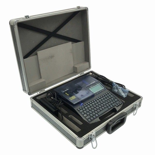 Canon キャノン ケーブルIDプリンター Mk2000 ACアダプター ケース付き チューブマーカー ラベル用品 電設工事117692