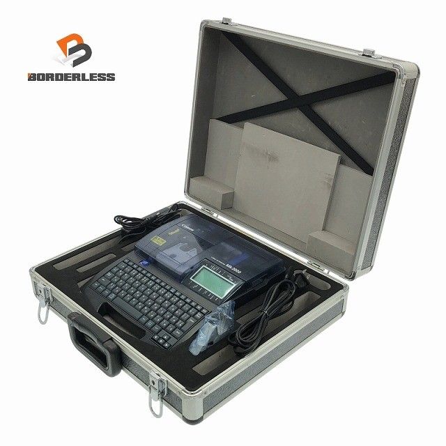 Canon キャノン ケーブルIDプリンター Mk2000 ACアダプター ケース付き チューブマーカー ラベル用品 電設工事117692