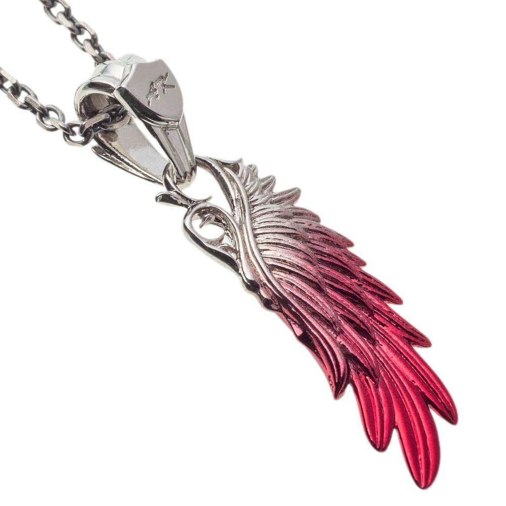 青彩＆赤彩ウイングペンダント