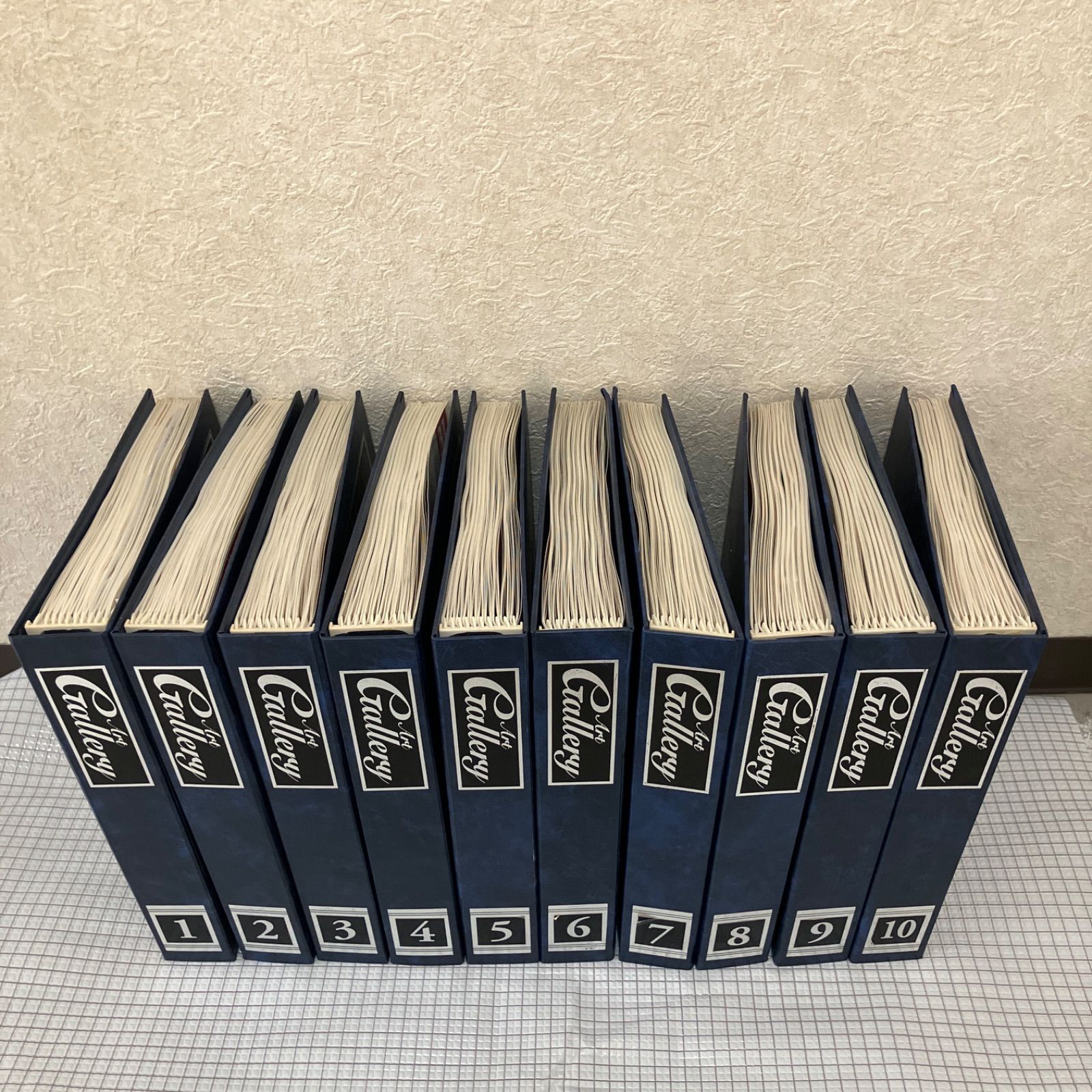 バインダー付きDeAGOSTINI 週刊アートギャラリー 1〜51号 ☆バインダー