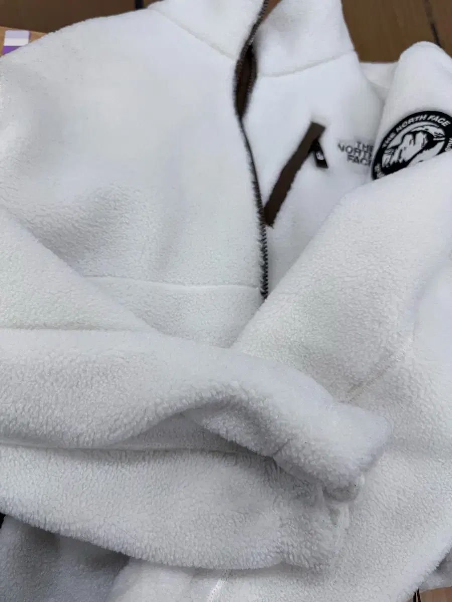 ノースフェイス ホワイトラベル リモ フリース アイボリー フリース 90 s