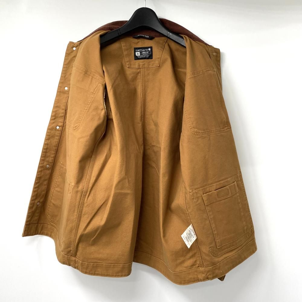 Carhartt ダック チョアコート ブラウン サイズS ジャケット カーハート 17 KANDAIZUMI_COM