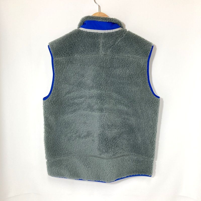 Patagonia パタゴニア ボアベスト レトロX 古着 カジュアル メンズ XLサイズ グレー アウター A15137