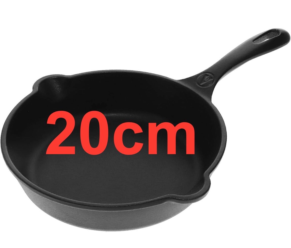 VICTORIA】8インチ スキレット フライパン 20cm SKL208 鋳鉄 - メルカリ