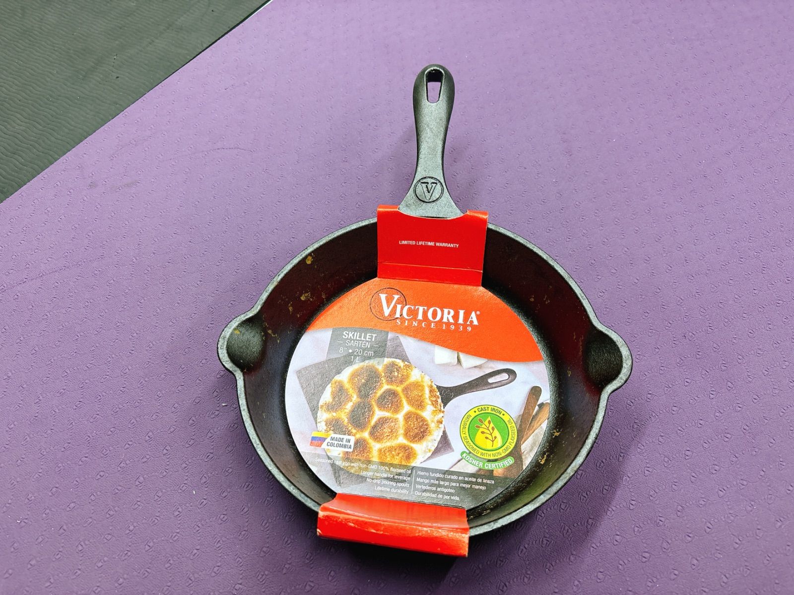 VICTORIA】8インチ スキレット フライパン 20cm SKL208 鋳鉄 - メルカリ
