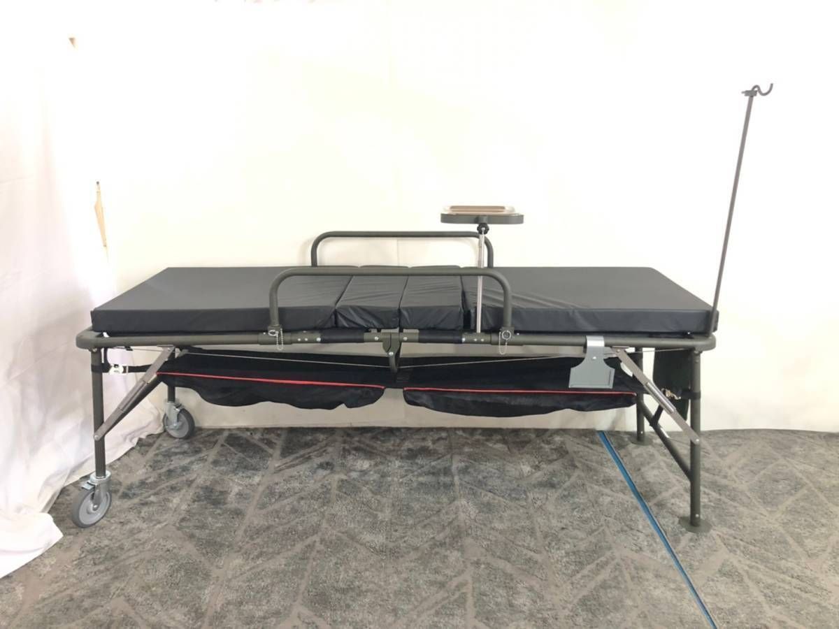 箱潰れあり【米軍放出品】折り畳みベッド 米軍実物 野戦ベッド デッド