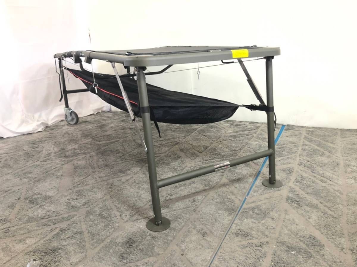 箱潰れあり【米軍放出品】折り畳みベッド 米軍実物 野戦ベッド デッド