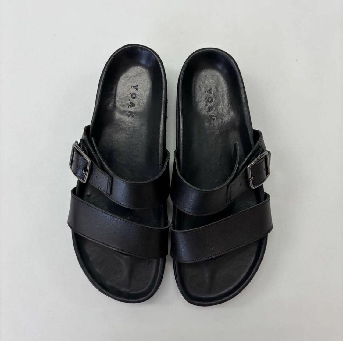 YOAK JEREMY ヨーク ジェレミー サンダル BLACK ブラック サイズ 42 709-0100