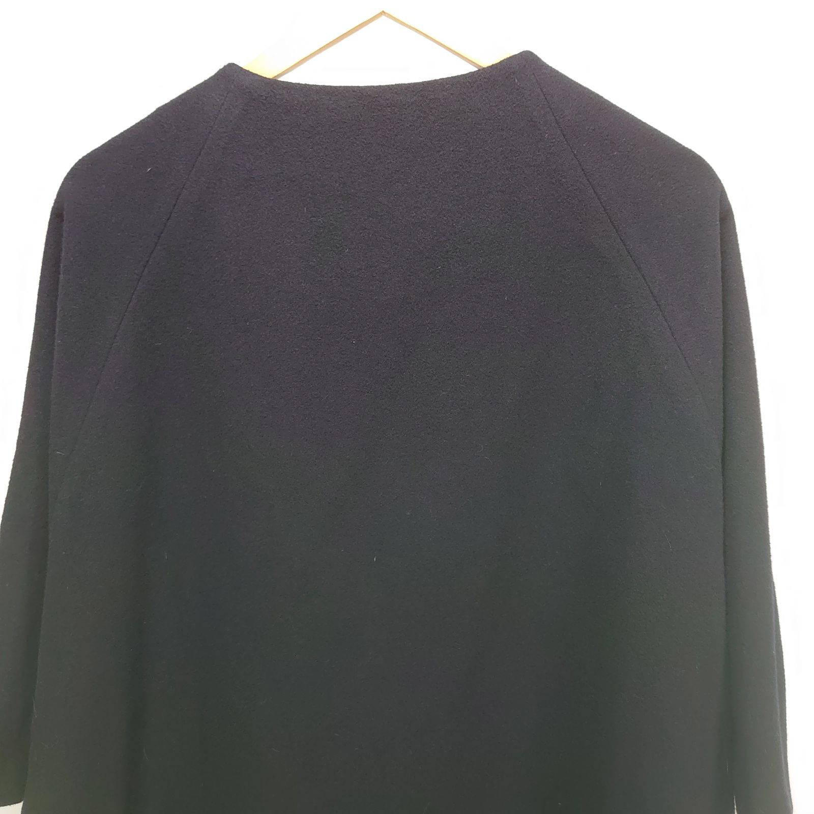 BEARDSLEY ビアズリー ウールポンチョコート ケープ ノー 羽織 ネイビー 紺色 Fサイズ GULLKHAN_COM