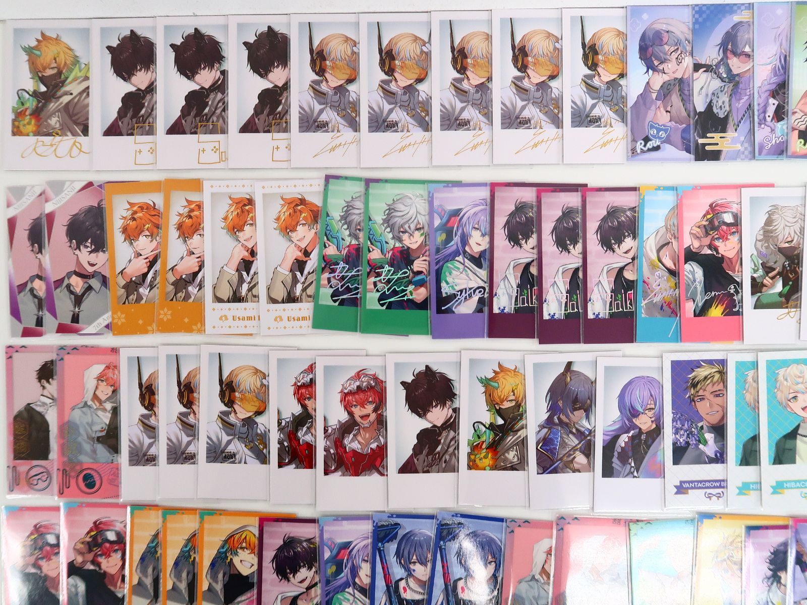 約90枚 にじさんじ HEROES チェキ風カード まとめ Oriens Dytica Krisis