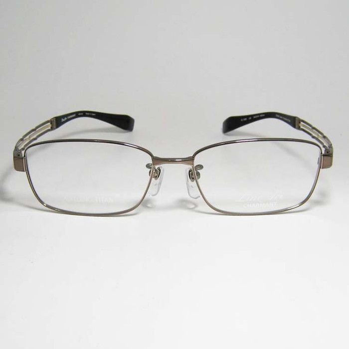 Line Art ラインアート 眼鏡 メガネ フレーム サングラス メンズ 最高のかけ心地 形状記憶 XL 1050-LB-54 度付可 ライトブラウン