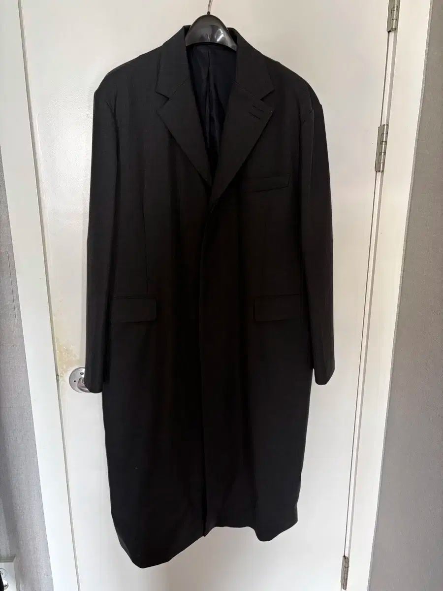 JUAN HOMME ジュアンオム ロング コート チャコール L