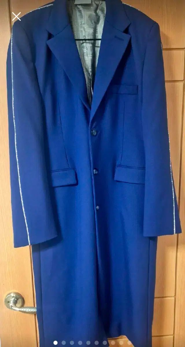 VETEMENTS メンズ ウール コート ネイビー 175cm