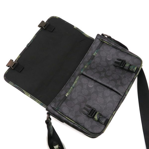 コーチ リーグメッセンジャーバッグ ウィズ カモプリント CA265 Aランク