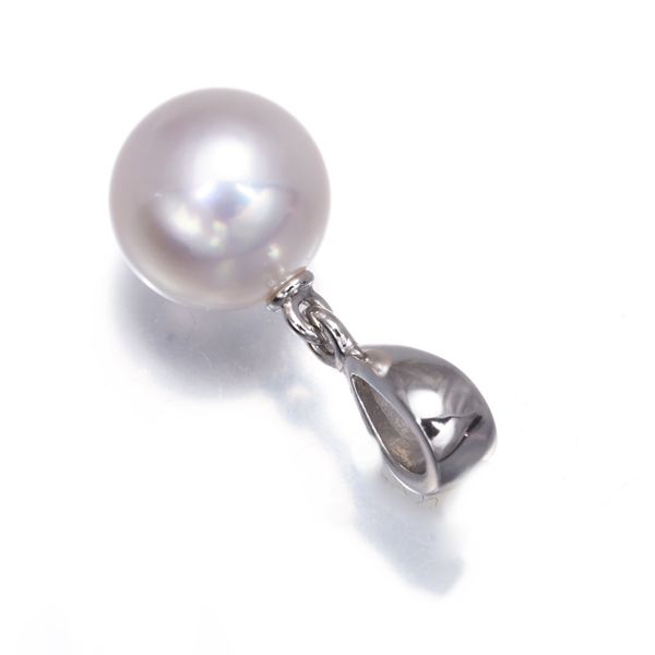 ミキモト ペンダントトップ パール 真珠 7.6mm 一粒 K18WG 179808