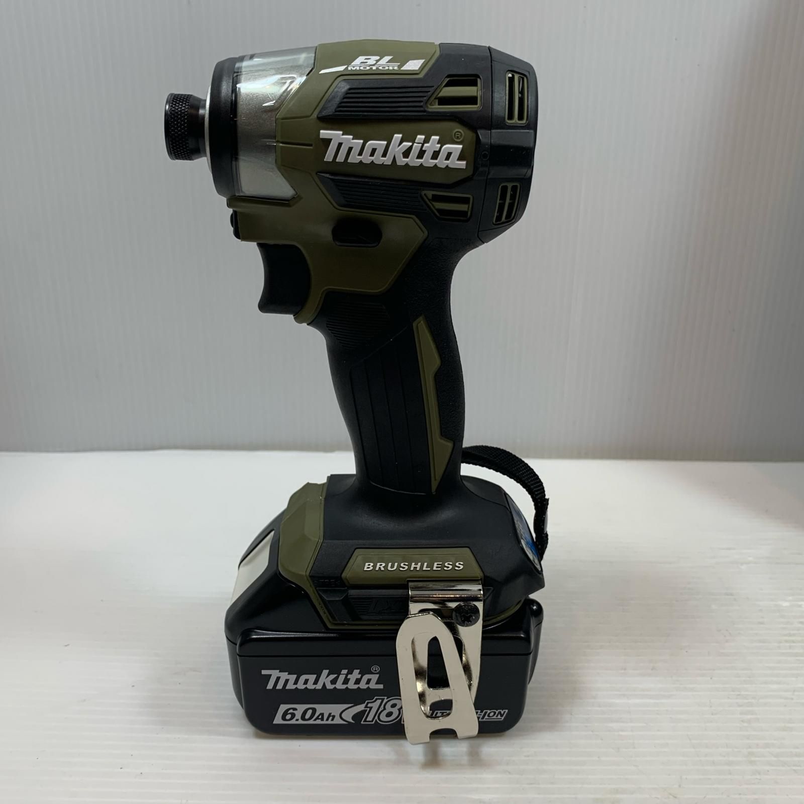 κκMAKITA マキタ 締め付け工具 インパクトドライバ コードレス式 18v 6.0Ah 686986 TD173DRGXO オリーブ