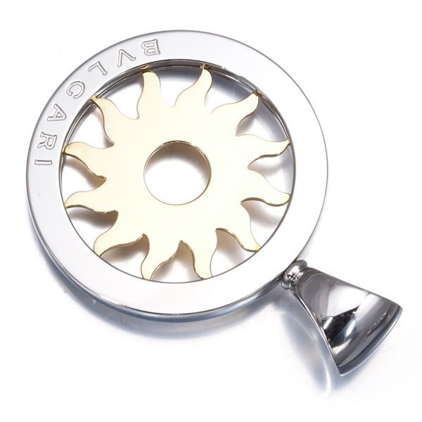 ブルガリ ペンダントトップ トンドサン K18YG SS 179801