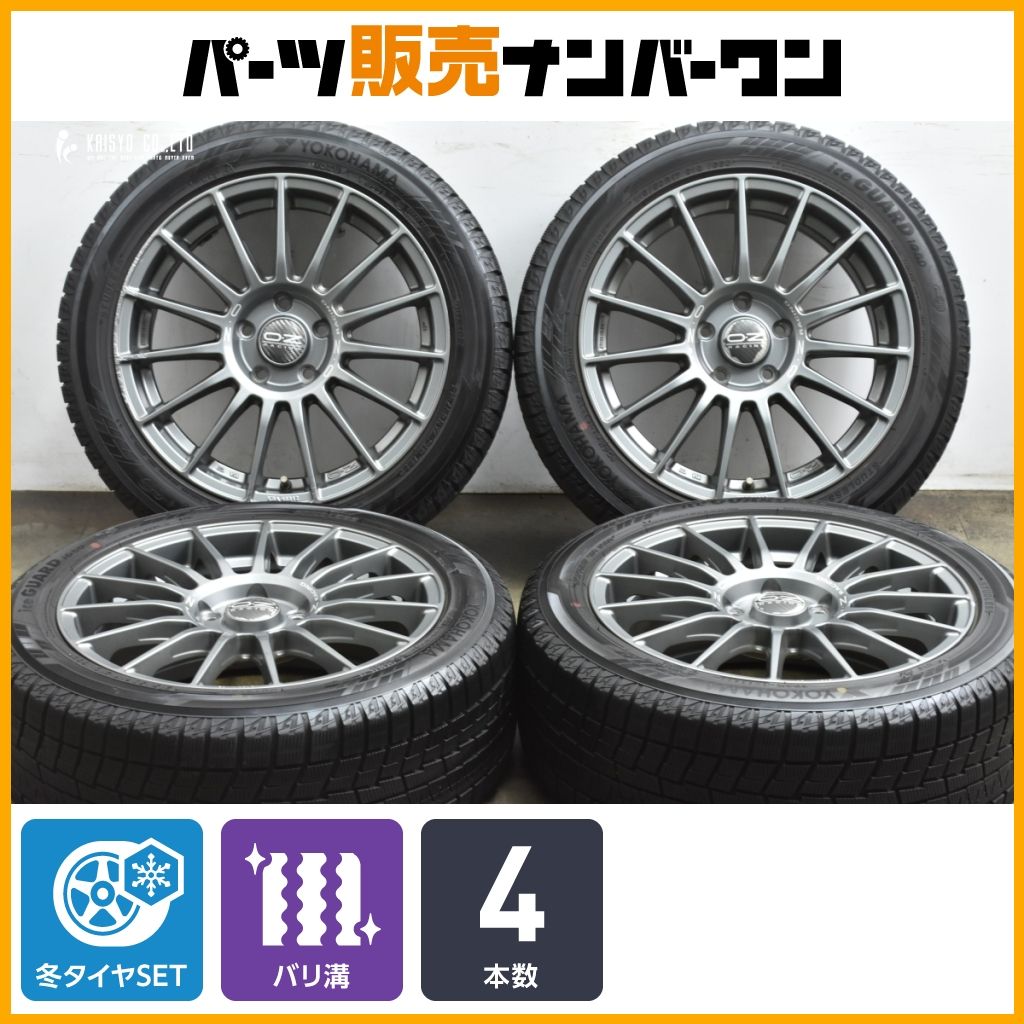 バリ溝 OZレーシング スーパーツーリズモ 17 in 7 5 J 50 PCD 112 アイスガードiG 60 215 R アウディ A 3 フォルクスワーゲン ゴルフ