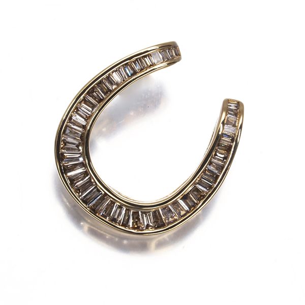 ペリドット 2.33ct サファイア 0.08ct ガーネット ダイヤ ダイヤモンド 3WAY ペンダントトップ K18YG ソ 178745