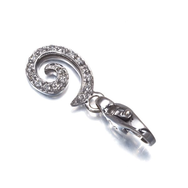 フランクミュラー ペンダントトップ ダイヤ ダイヤモンド タリスマン No.6 チャーム K18WG 179667