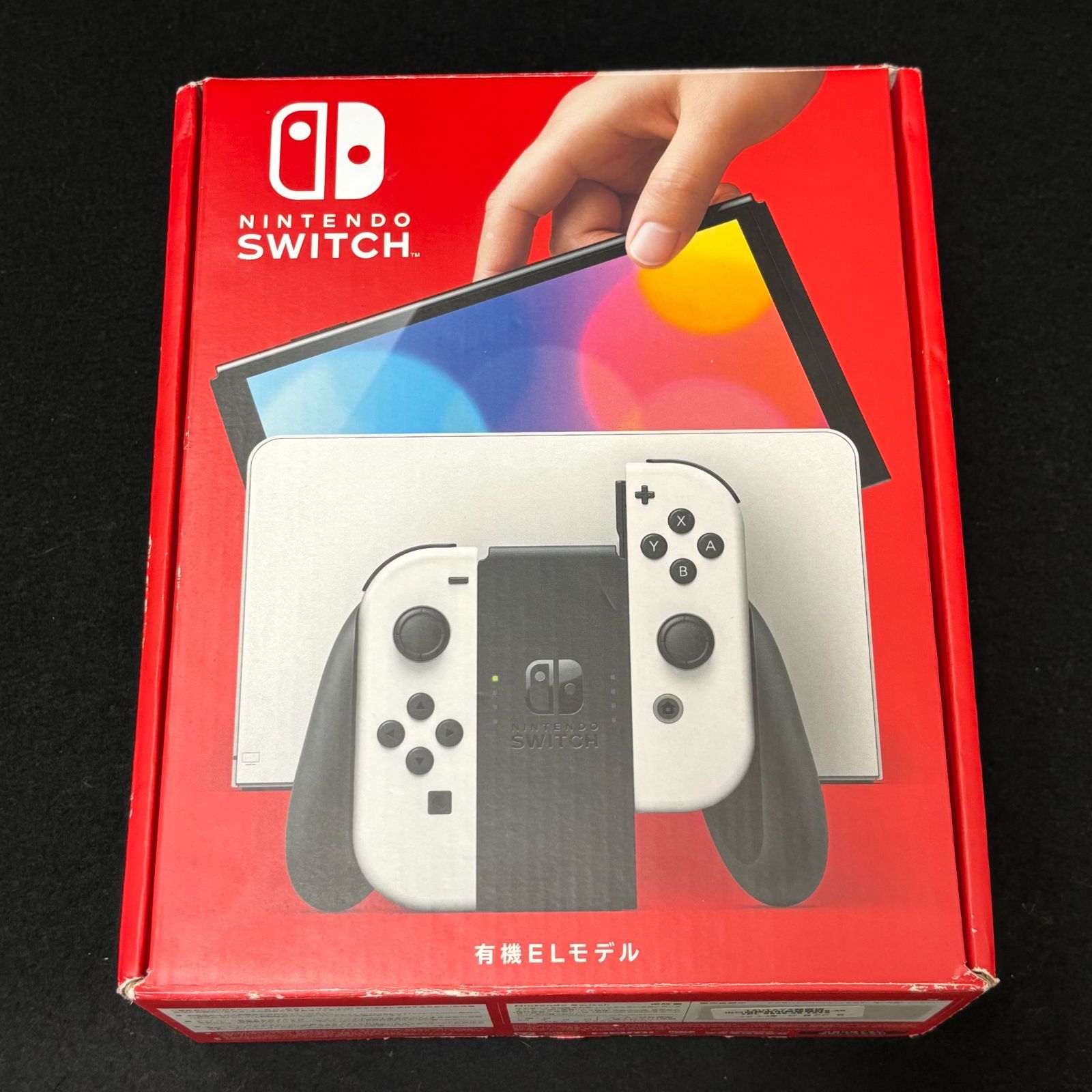 中古 Nintendo Switch本体(有機ELモデル) Joy-Con(L/R)ホワイト - メルカリ