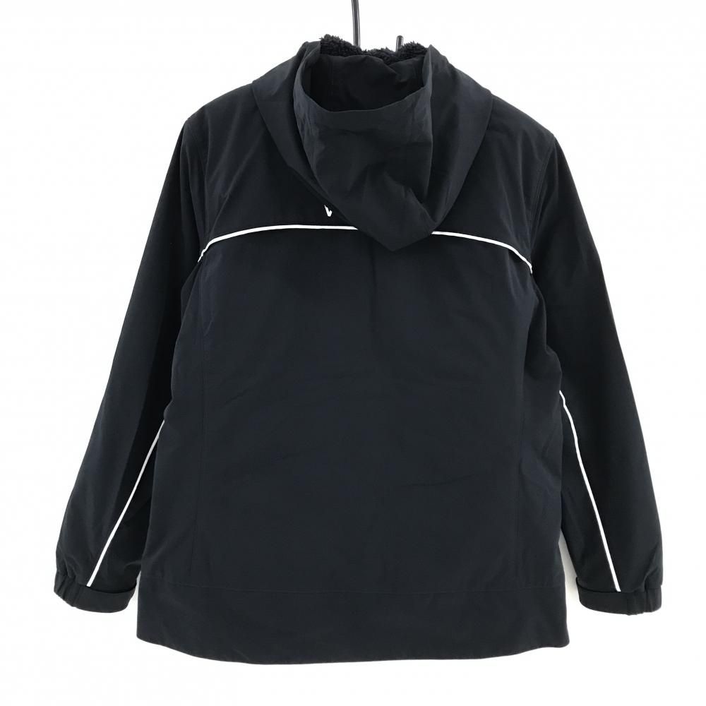 23区ゴルフ 3WAYジップパーカー ネイビー ボアベスト着脱可 ブルゾン レディース III XL ゴルフウェア 23区