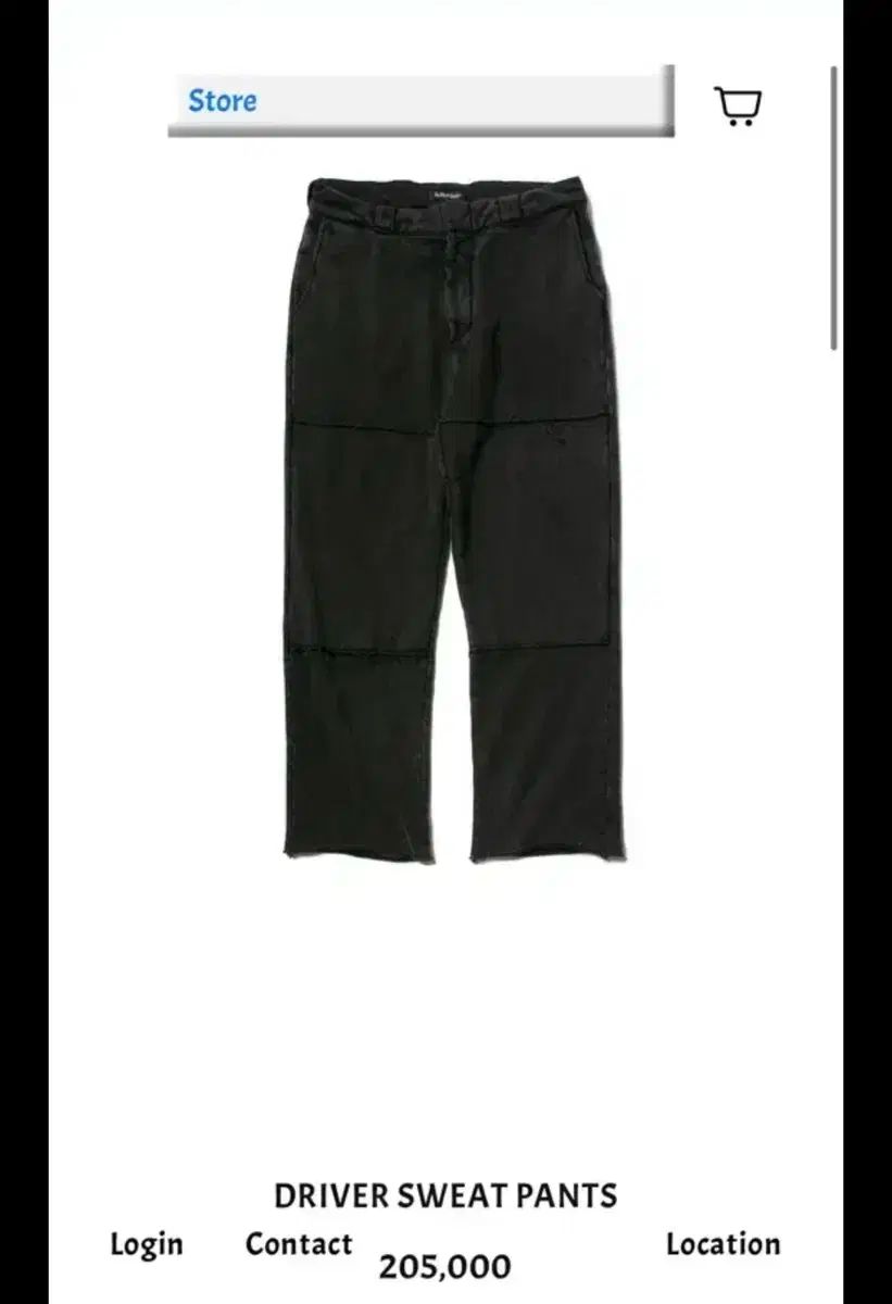 뤡코즈 ドライ スウェット パンツ 2사