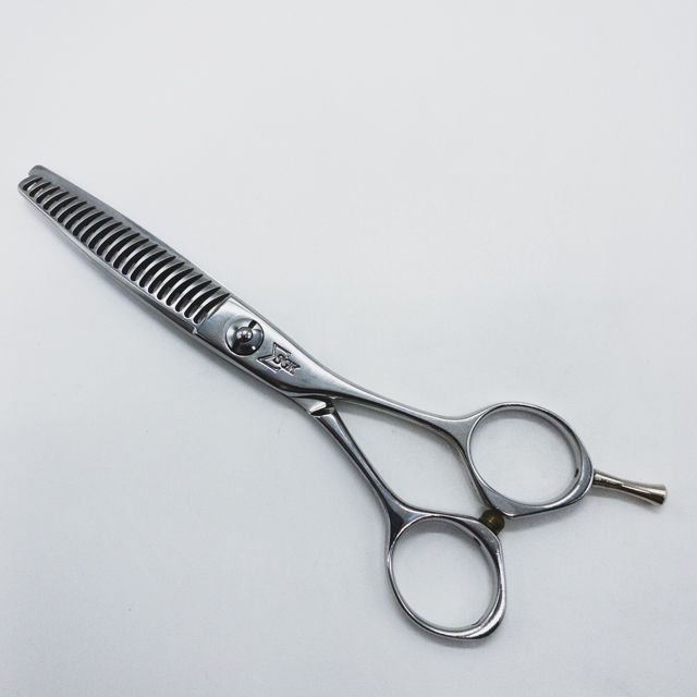 三和技研SANWA SGK JFS-T22 メガネ シザー セニング 美容ハサミ すきばさみ 美容師 理容師 約25 右利き 5.8インチ sc1324