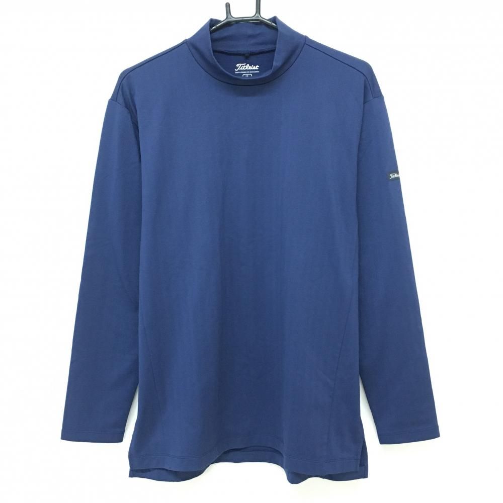 美品 Titleist タイトリスト　 メンズハイネック長袖　大きいサイズLL Titleist - 超美品タイトリスト ハイネックトレーナー 白 凹凸生地