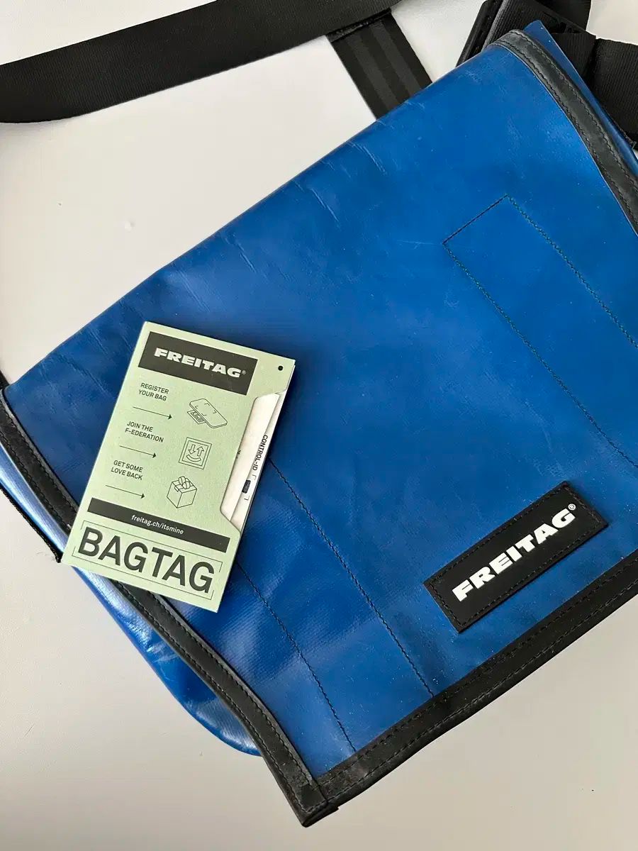  FREITAG DEXTER ブルー メッセンジャーバッグ ショルダーバッグ