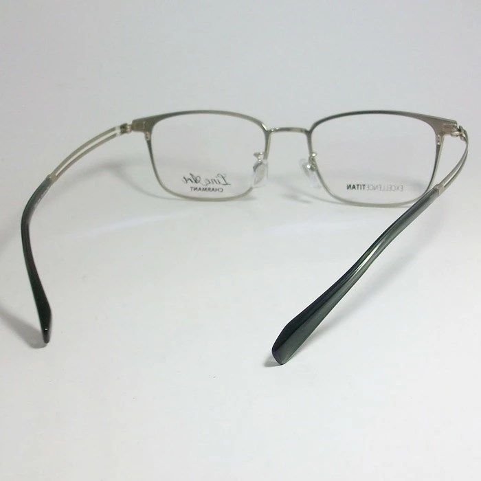  Line Art ラインアート 眼鏡 メガネ フレーム サングラス メンズ 最高のかけ心地 形状記憶 XL 1807-GR-51 度付可 グレイ メガネ 小物