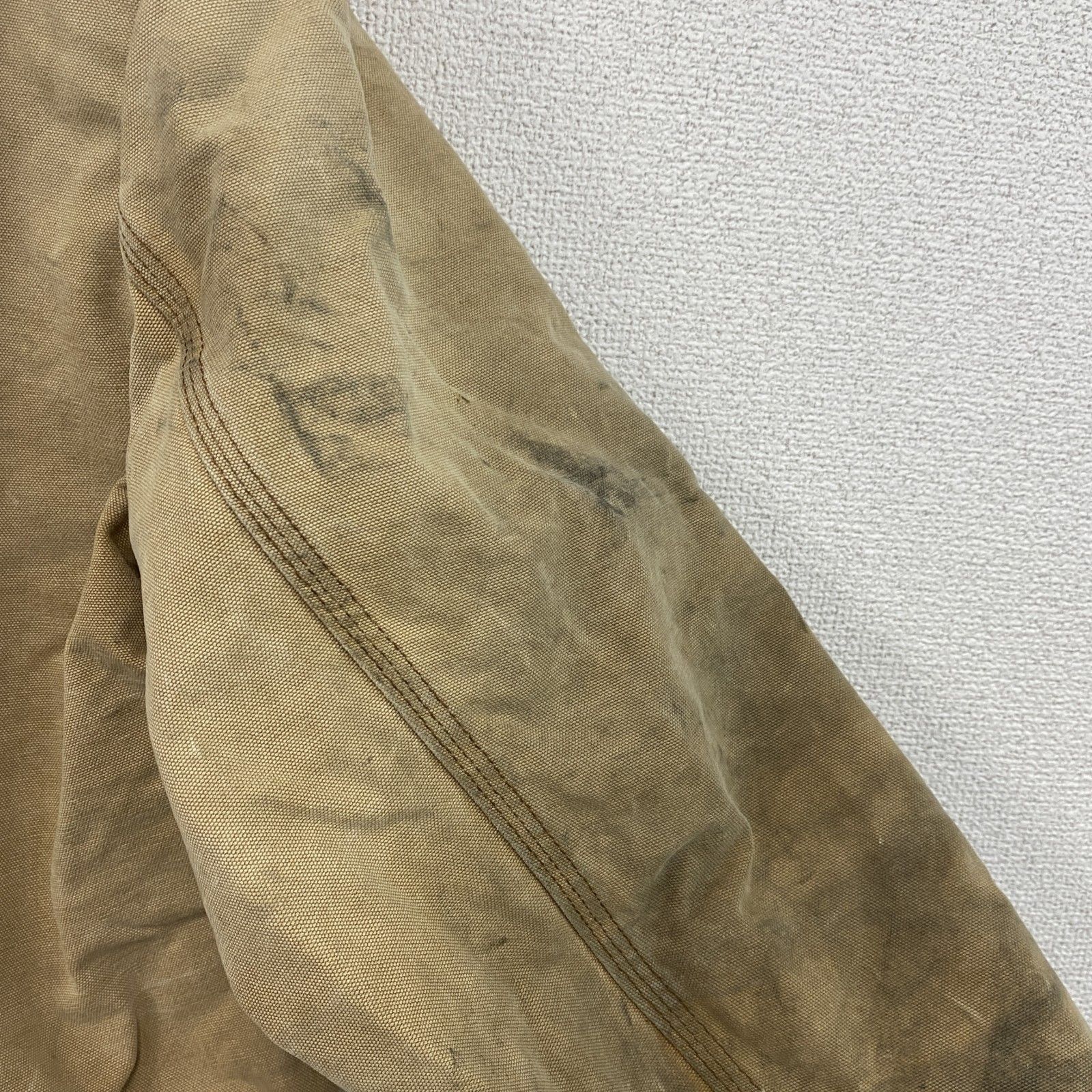 古着 carhartt カーハート アクティブジャケット キルティングライナー 茶色 ブラウン KANDAIZUMI_COM