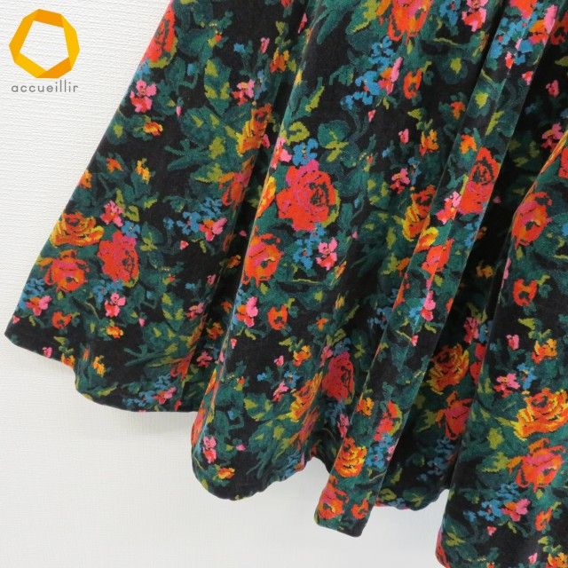 ケンゾー KENZO ヴィンテージ スカート フ ロング 花柄 総柄 w970036 GULLKHAN_COM