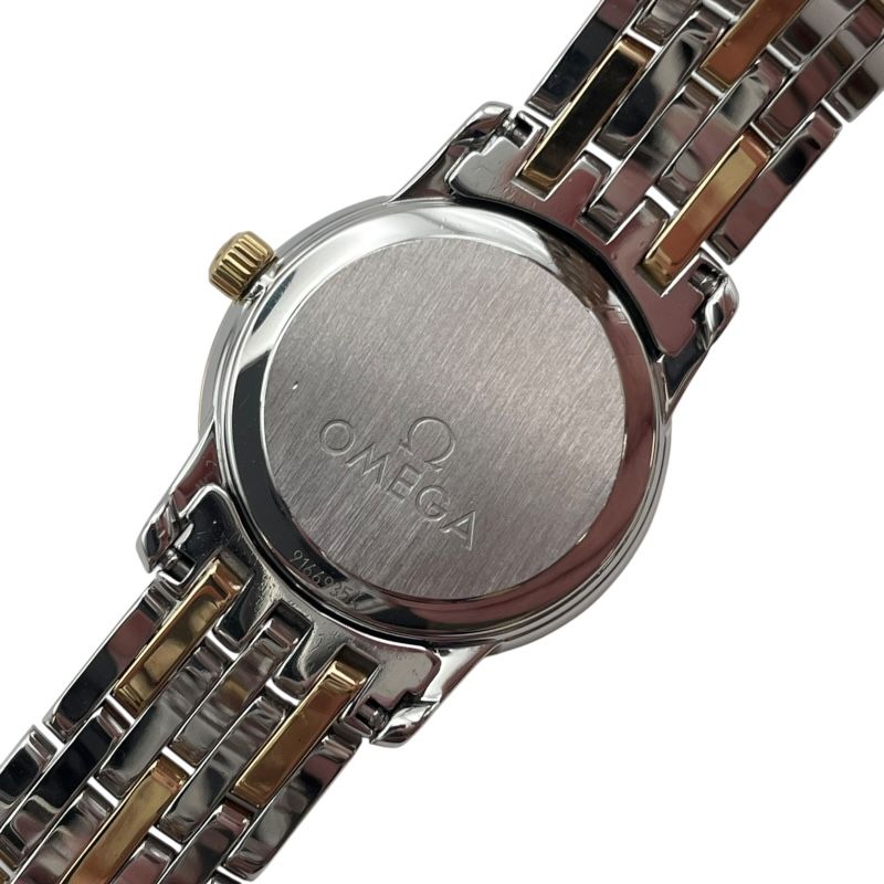 デビル プレステージ ホワイトシェル 4375.71 ホワイト SS YG レディース 腕時計