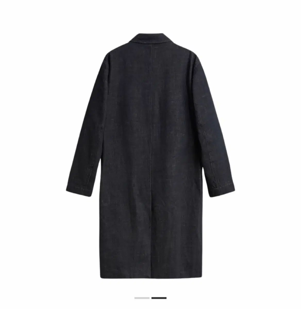 ZARA ザラ オーバーサイズ デニム トレンチ コート ブルー S-M 105