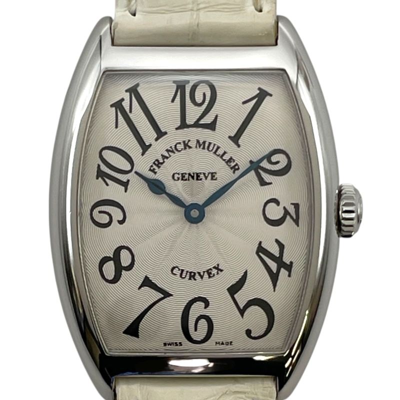 フランク ミュラー FRANCK MULLER トノウカーべックス 7502QZ シルバー SS クオーツ メンズ 腕時計
