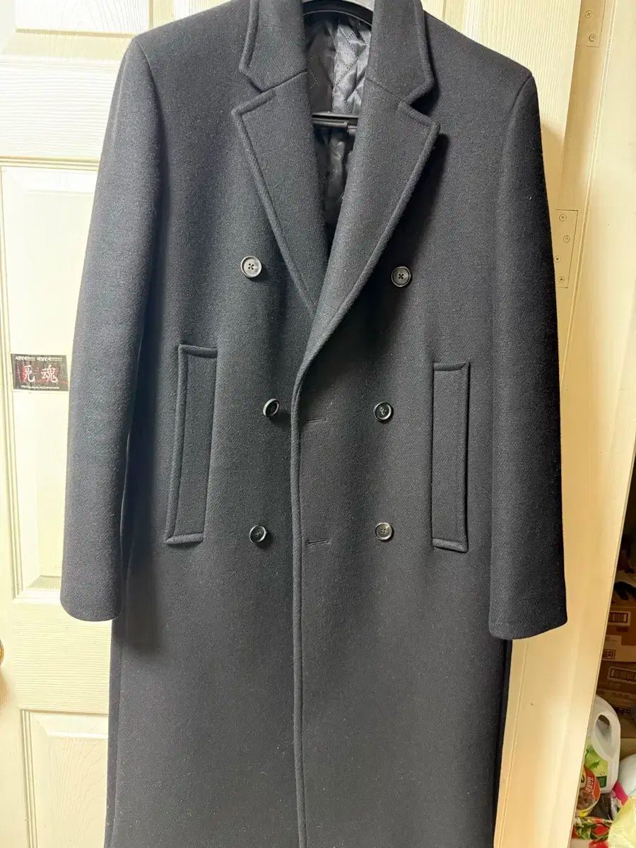 靴 ジーク SIEG ジーク FAHRENHEIT ブラック ダブル ロングコート 100 L