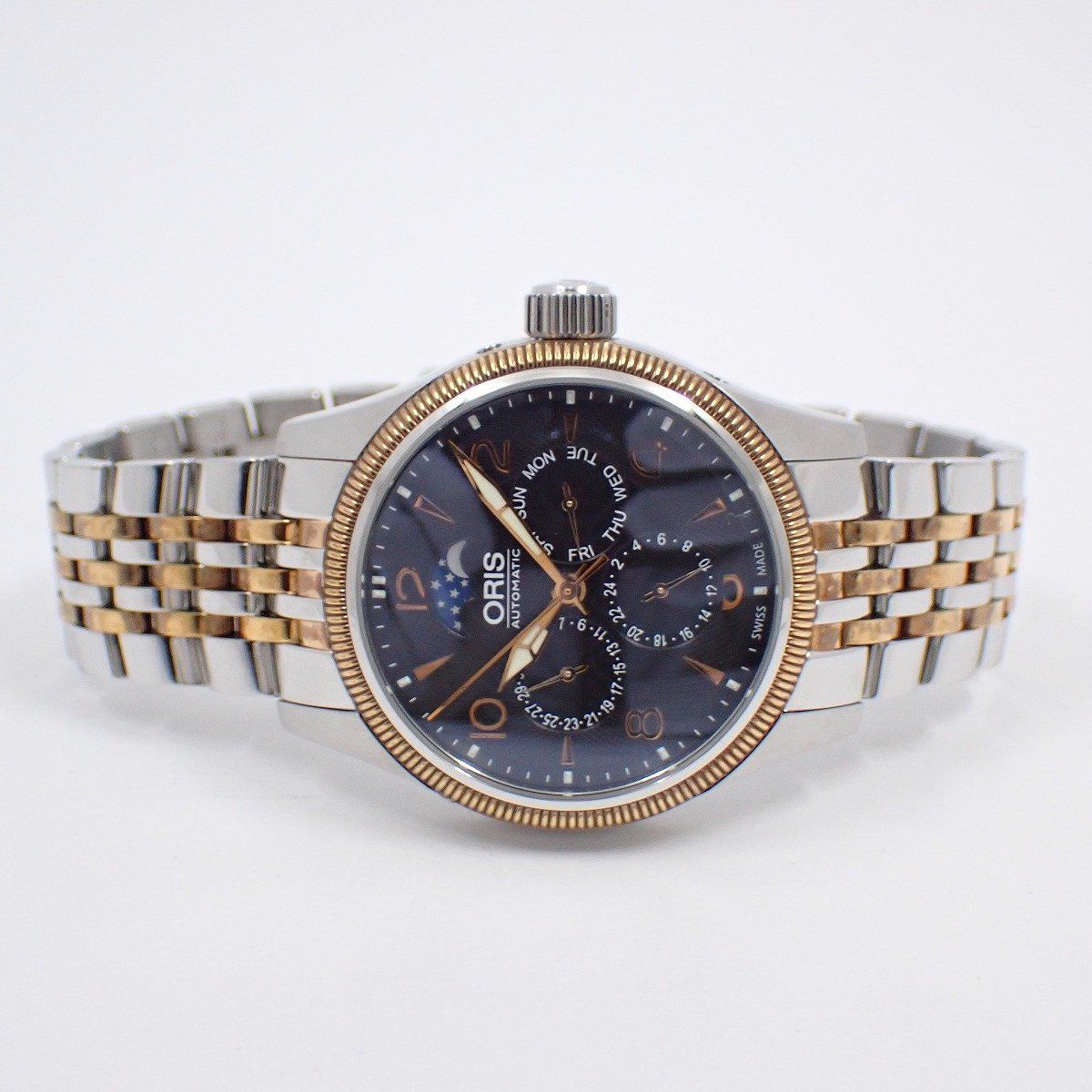 オリス ビッグクラウン コンプリケーション トリプルカレンダー ムーン