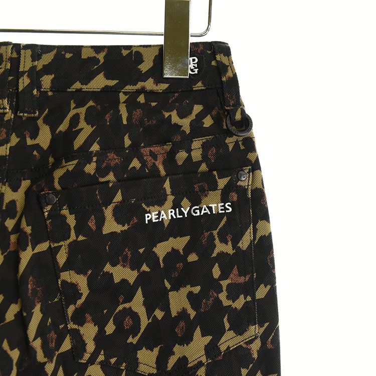 新古品 パーリーゲイツ｜レディース｜00 SS相当 ｜ロングパンツ ｜秋冬｜ブラウン系｜古着ゴルフウェア LLC-HASEGAWATOSO_COM