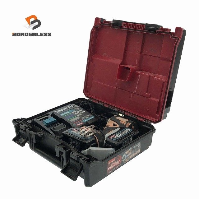 品 色 makita マキタ 40Vmax 充電式インパクトドライバー TD001GDXFC オレンジ フレッシュカッパー フルセット117731