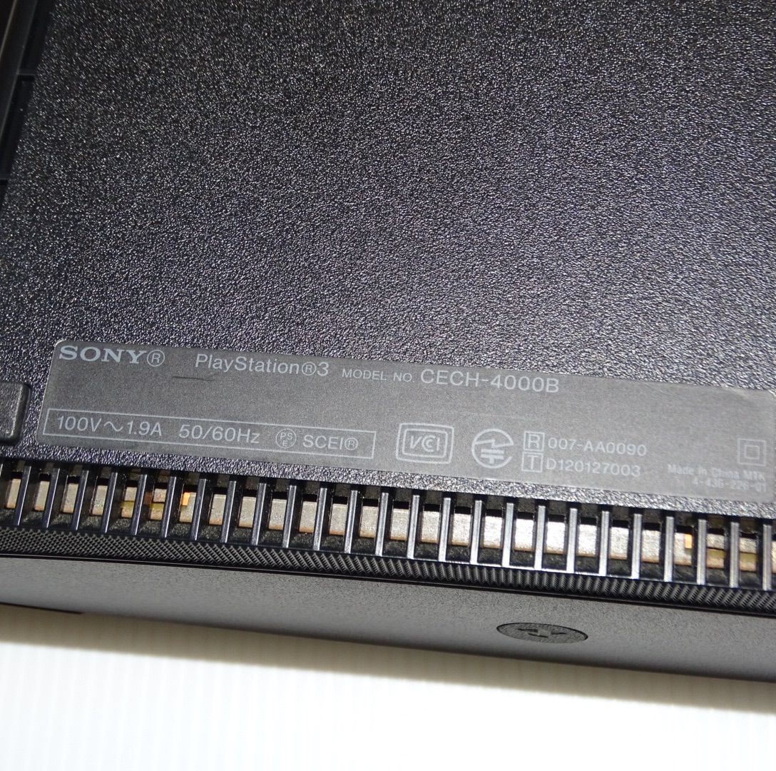 PS3 CECH-4000B 動作 済 QA7382