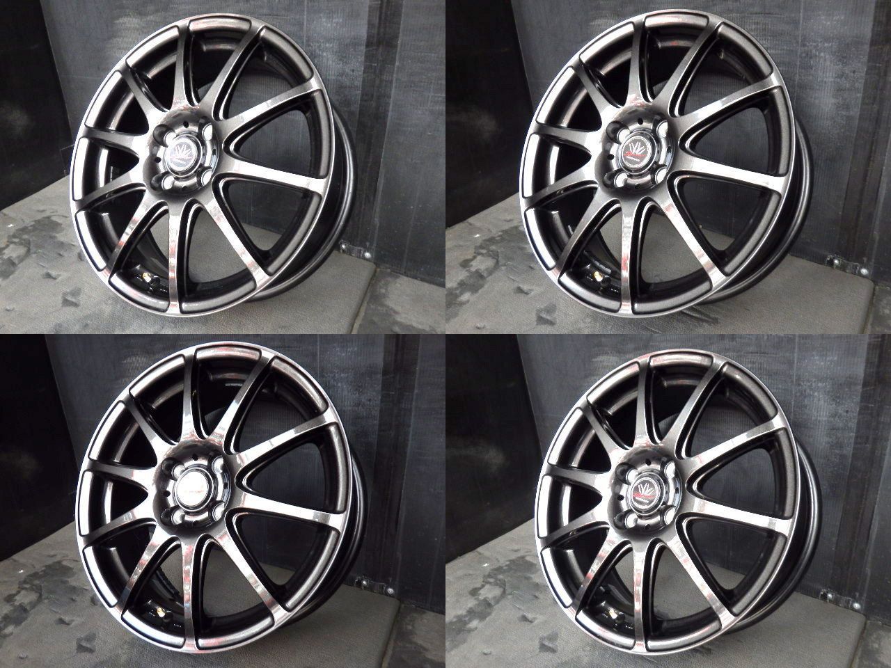 3028 B BADX Loxarny Sport ホイール 16x6.0J 4穴 PCD100 42 4本 25135067